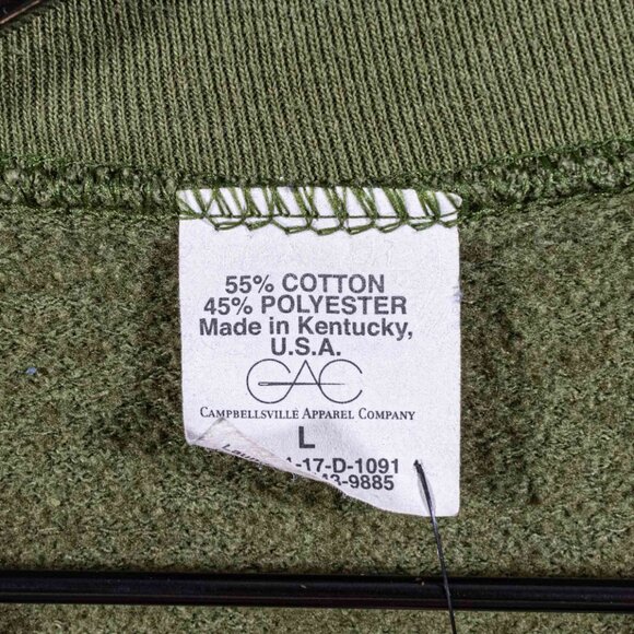 USMC United States Marines Crewneck Sweatshirt Made in USA Large Y2K - Picture 4 of 5